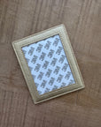 Self-Finishing Leather Polaroid Magnet