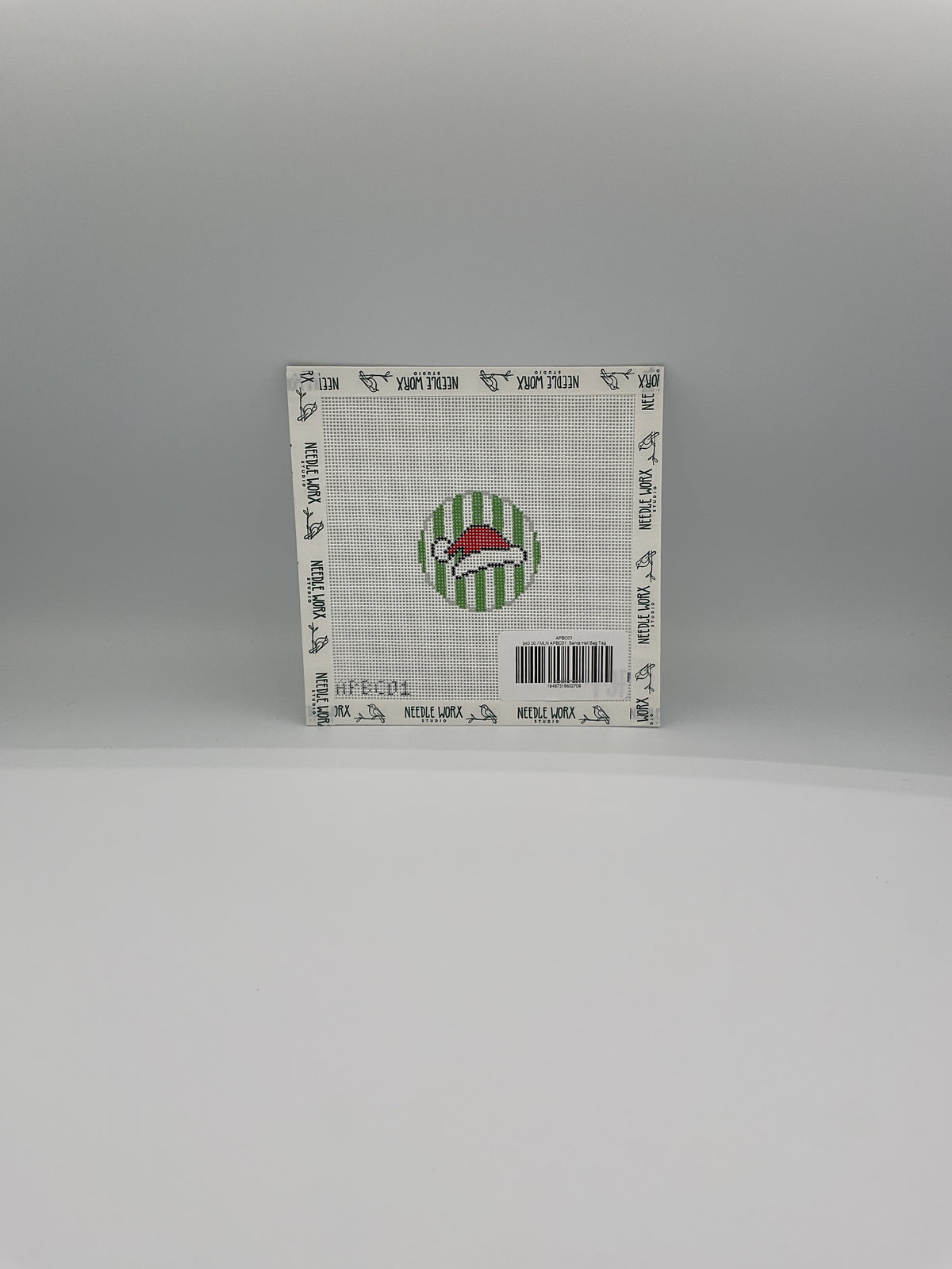 MLN APBC01  Santa Hat Bag Tag