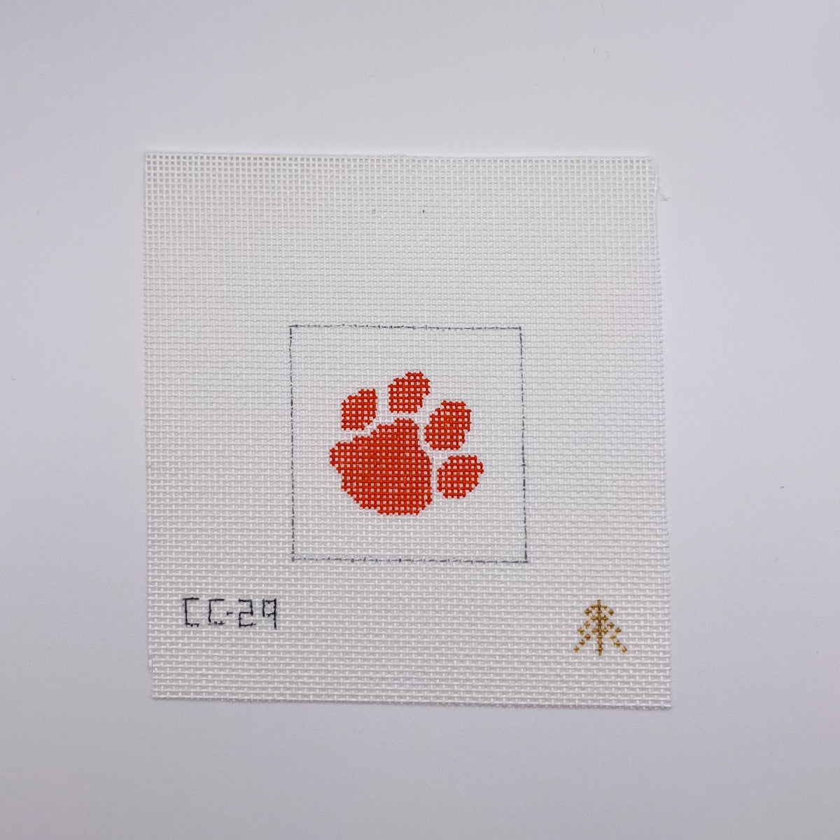 Clemson Paw - White Background