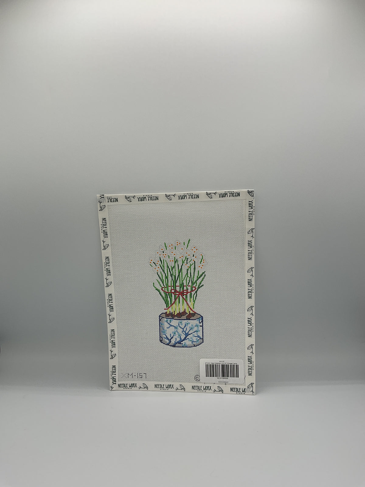 Kate Dickerson XM-157 Chinese Cache Pot-paperwhite flower