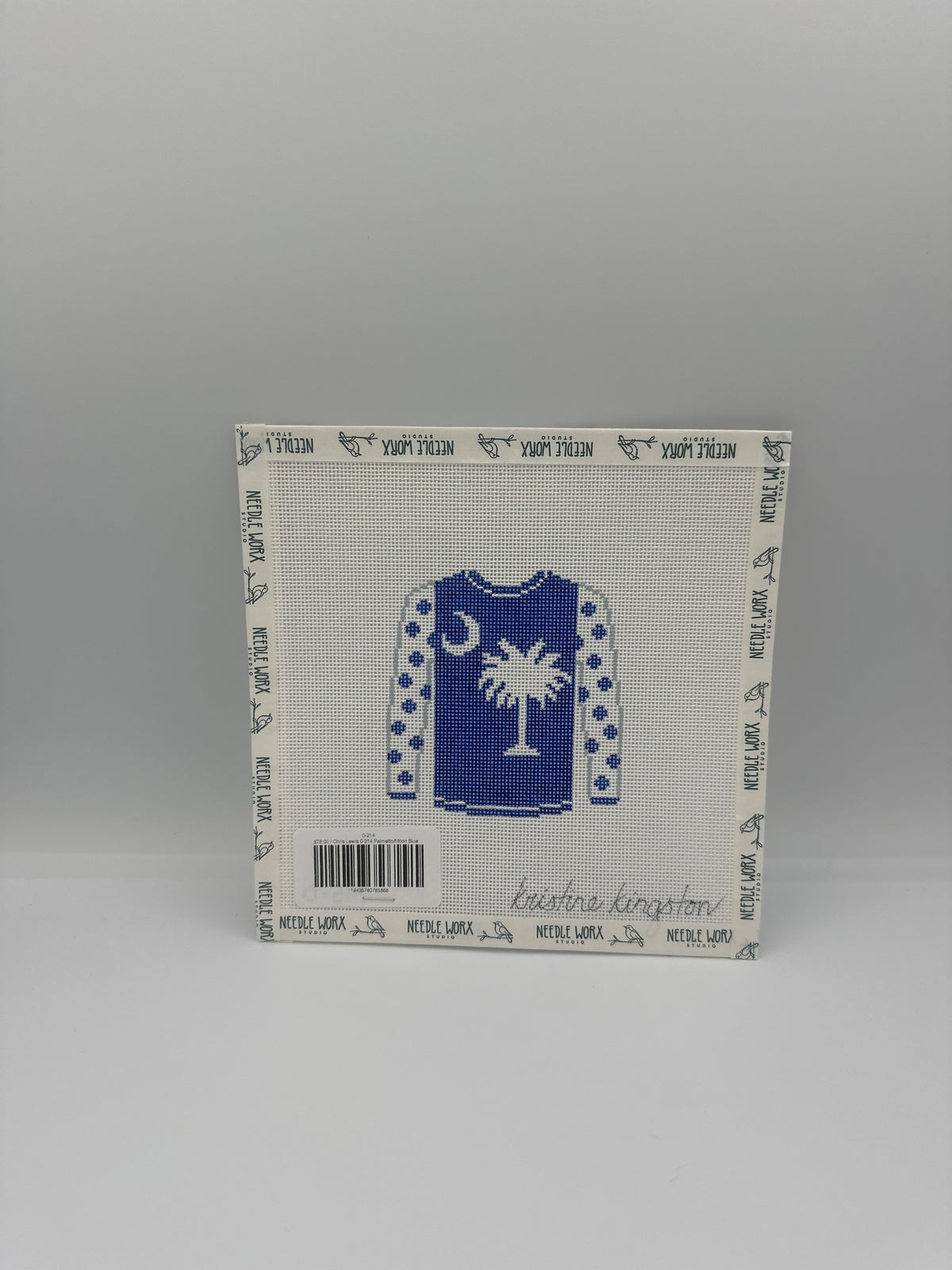 Chris Lewis 0-214 Palmetto/Moon Blue Sweater