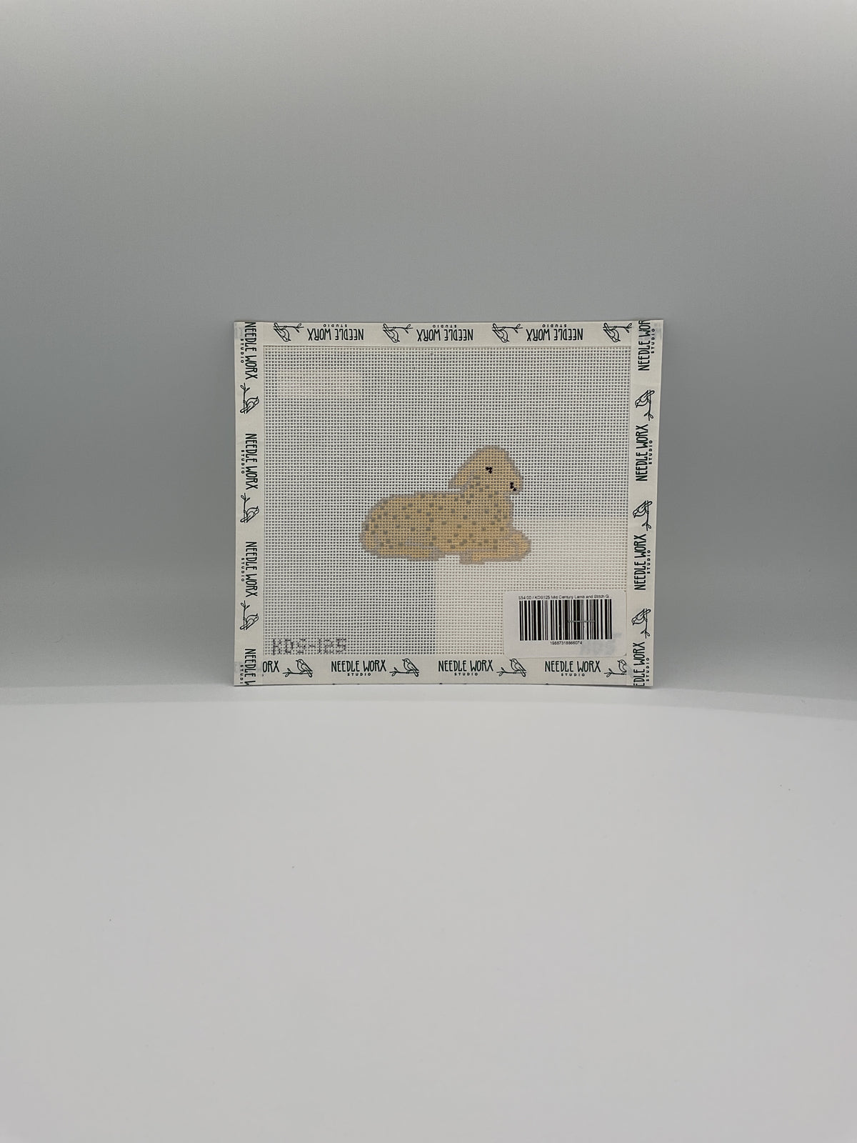 The Gingham Stitchery KDS125 Mid Century Lamb and Stitch Guide