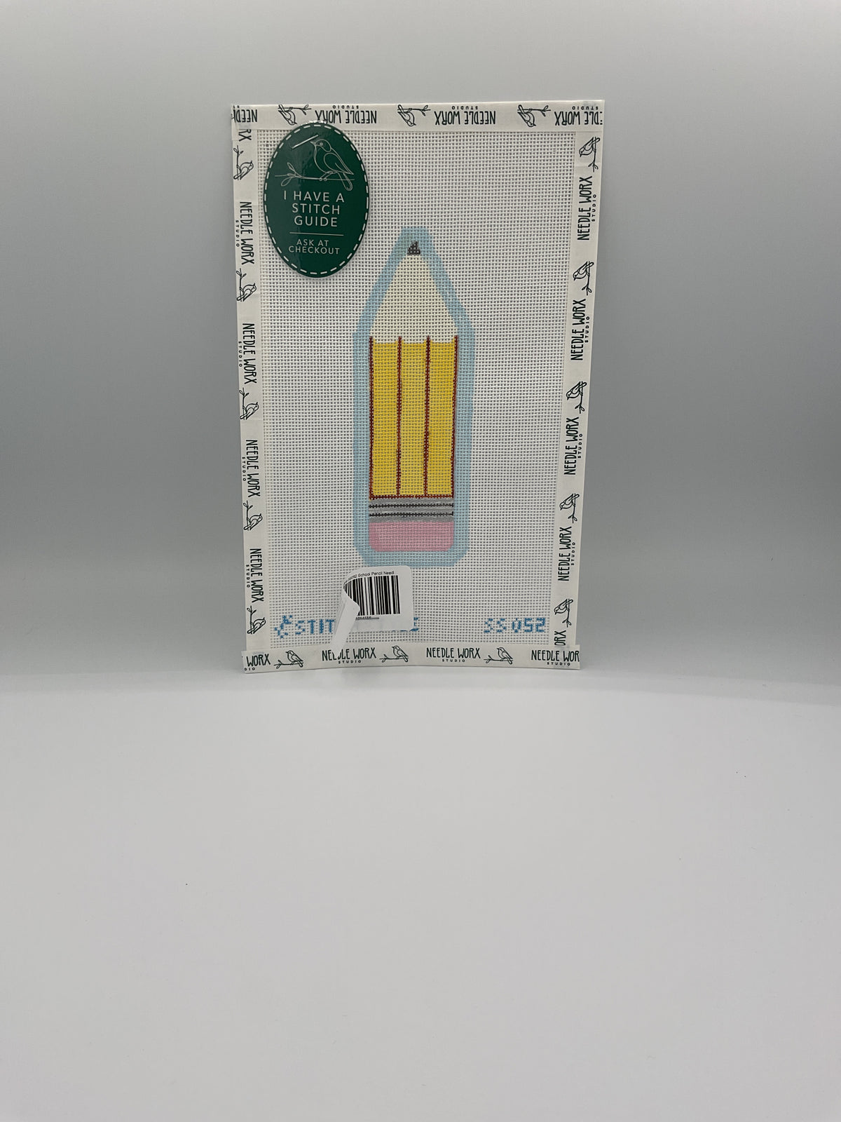 Stitch Style SS052 School Pencil Needlepoint Canvas