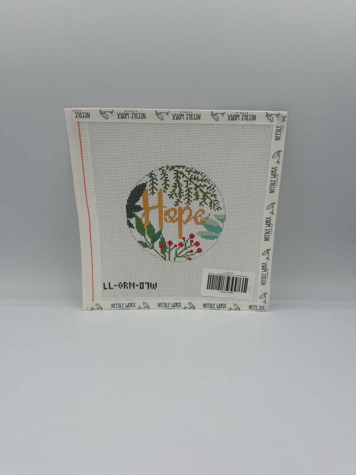 LauraLove Designs LL-ORN07W Botanical Hope White