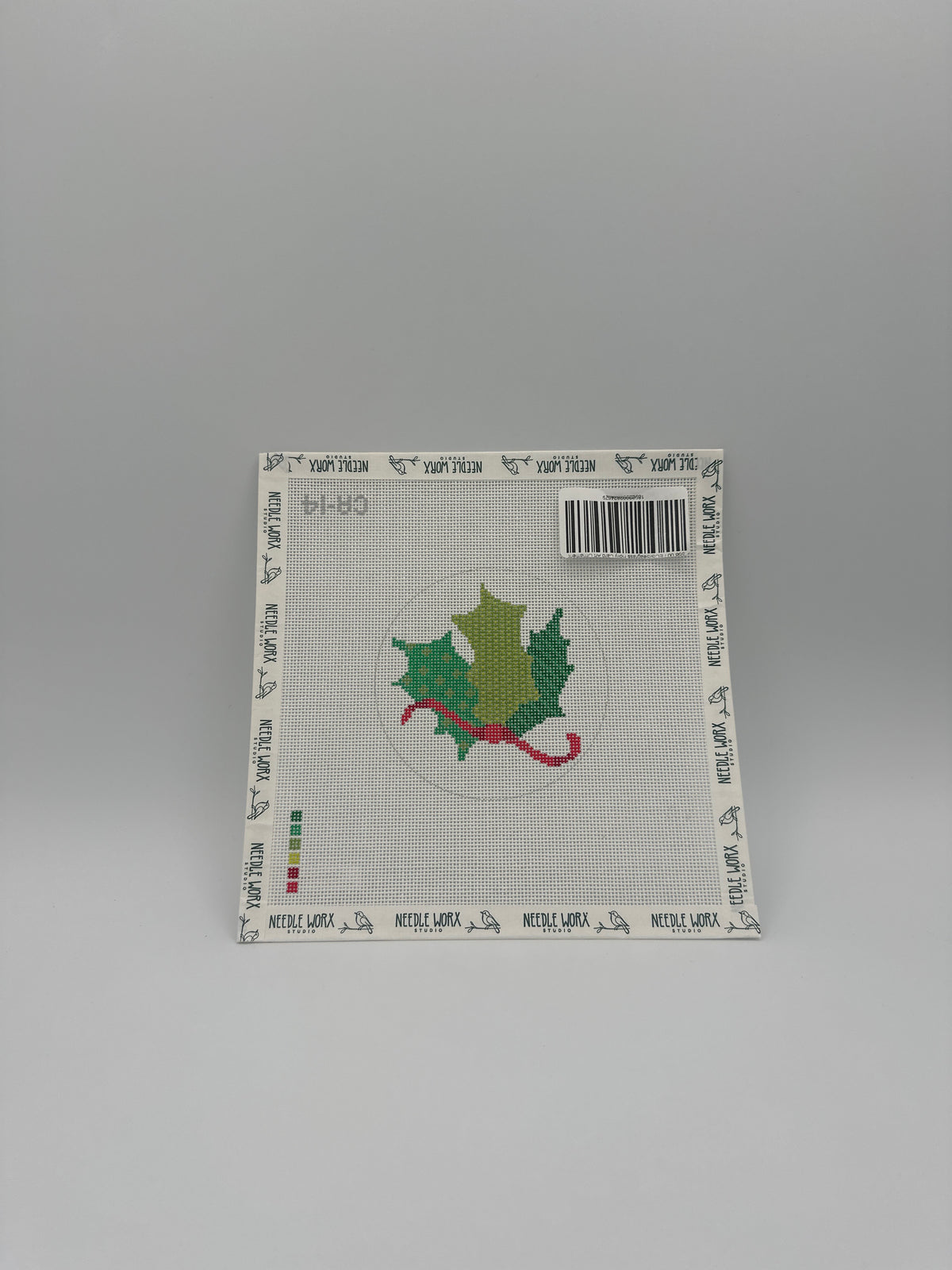 ECS/Seagrass Holly Card Art Ornament