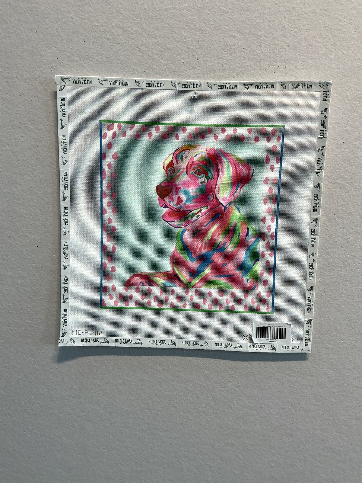 Kate Dickerson MCPL-02 Polka Dot Pink Dog