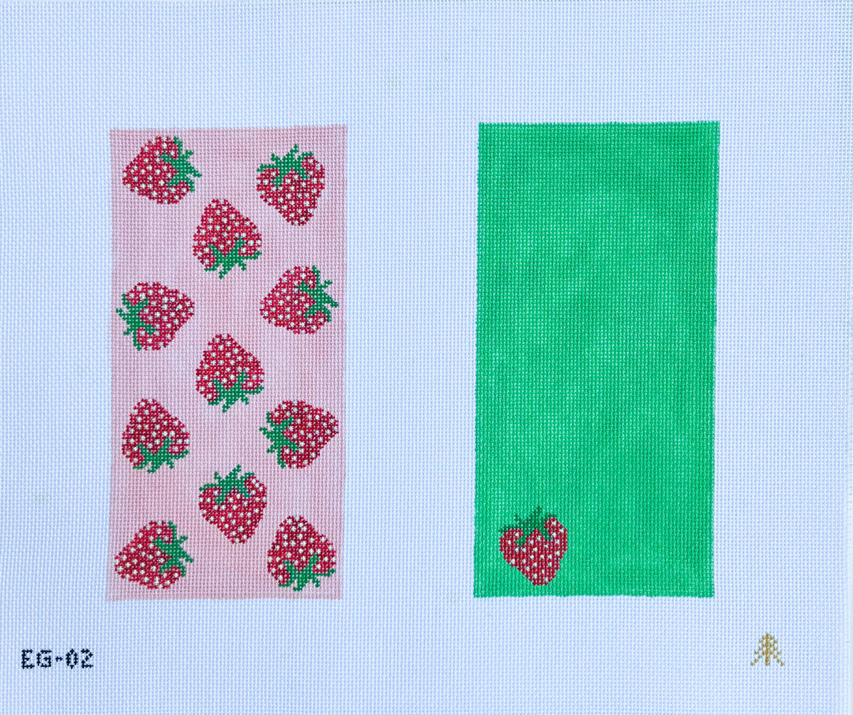 Strawberries Eyeglass Case