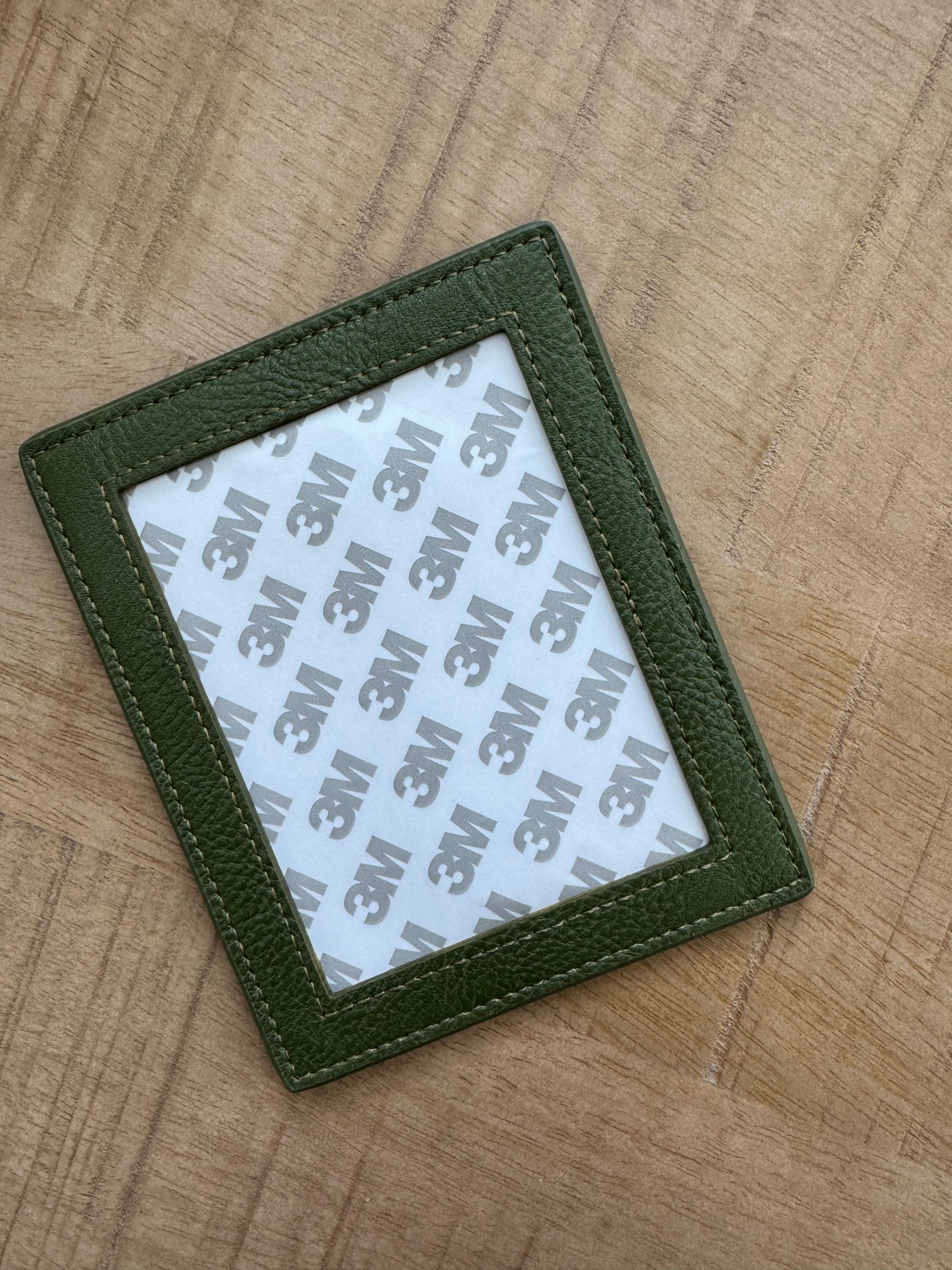 Self-Finishing Leather Polaroid Magnet