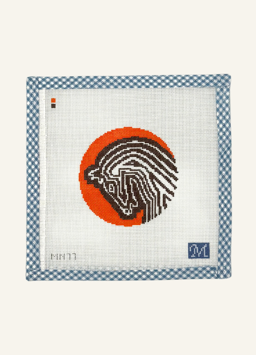 Faubourg Horse Round Orange