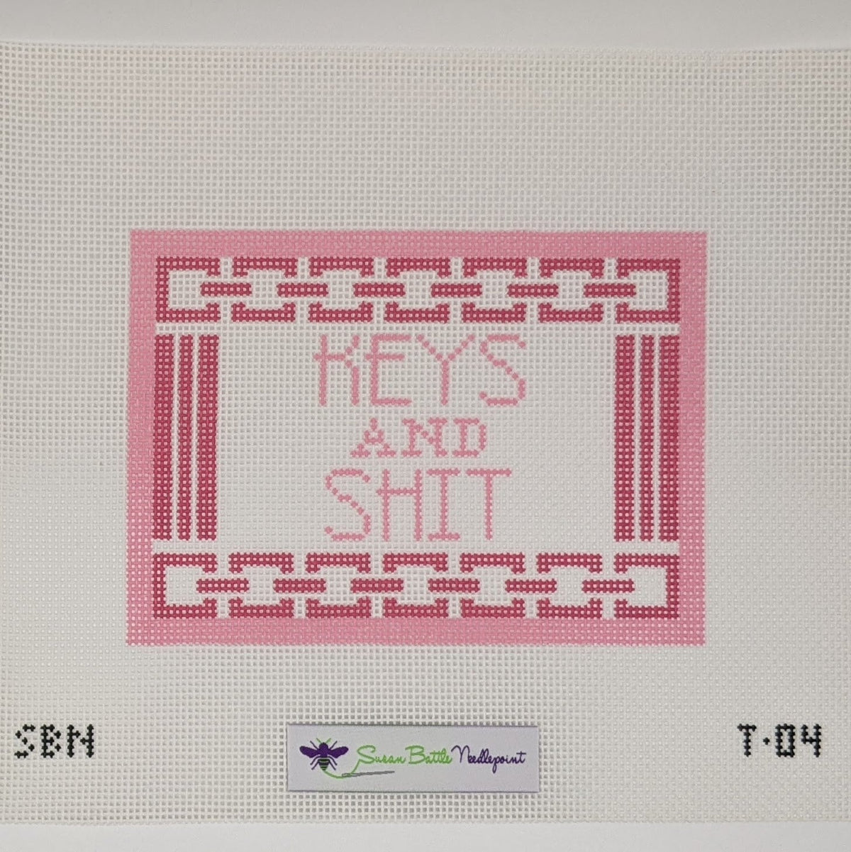 Keys & Sh*t in Pink Tray Insert