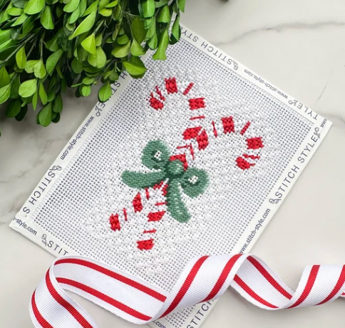 Stitch Style SS196 Candy Canes